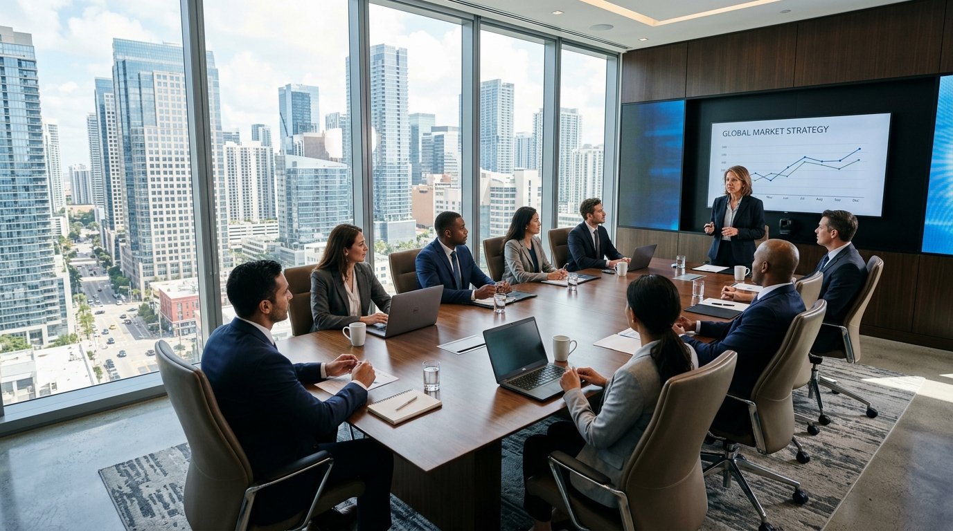 Modern office towers representing India's enterprise technology hubs